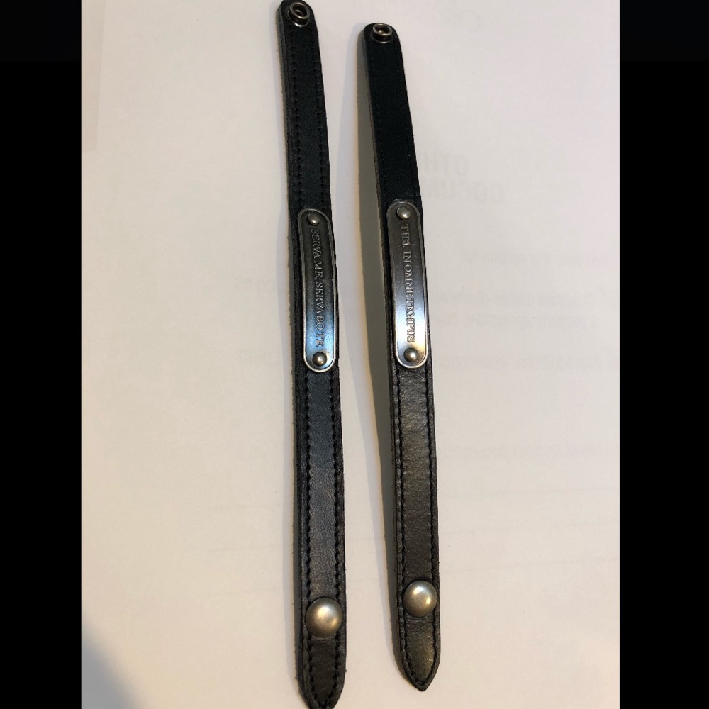 Marc Jacobs Leather Bracelets